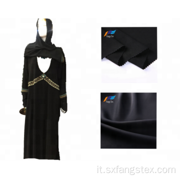 Tessuto musulmano islamico Abaya Marvijet francese Twill Malaki